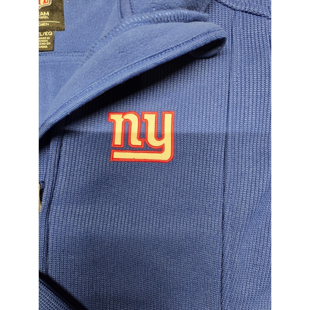 New With Tags‎ NFL New York Giants Team Apparel Full Zip Womans XL - Picture 3 of 8